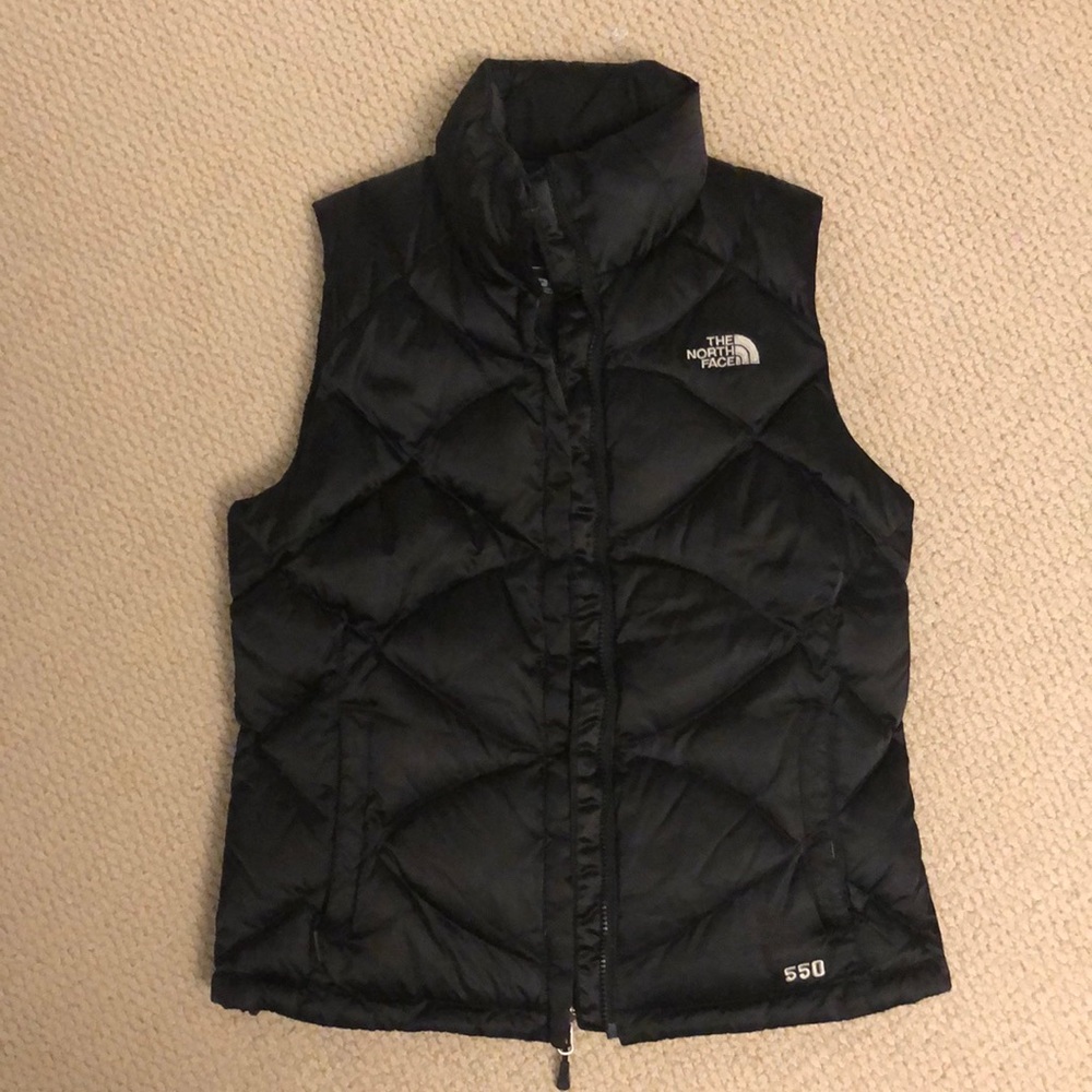 Women’s Black North Face Vest